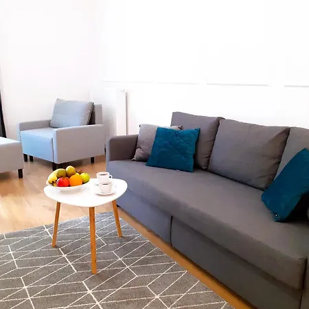 Apartman Vista Spire- Free Underground Parking - Center - Self Check-in Varsó